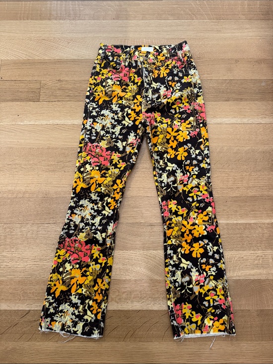 MOTHER Denim - MOTHER The Hustler Ankle Fray Hopscotch pant- sz 25